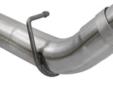 Rebel Xd Series 4 Inch 409 Stainless Steel Dpf-Back Exhaust w/Dual Black Tips GM Diesel Trucks 17-19 V8-6.6L (td) L5P aFe Power