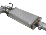 Rebel Series 3 Inch to 2-1/2 Inch 409 Stainless Steel Cat-Back Exhaust w/ Polish Tip Silverado/Sierra 1500 09-18 Crew Cab/Long Bed V6-4.3/V8-4.8/5.3L aFe Power