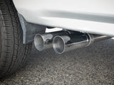 Rebel Series 3 Inch to 2-1/2 Inch 409 Stainless Steel Cat-Back Exhaust w/ Polish Tip Silverado/Sierra 1500 09-18 Crew Cab/Long Bed V6-4.3/V8-4.8/5.3L aFe Power