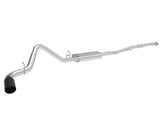 Apollo GT Series 3 Inch 409 Stainless Steel Cat-Back Exhaust System w/ Black Tip GM Silverado/Sierra 1500 19-26 L4-2.7L (t) aFe Power