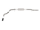 Apollo GT Series 4 Inch 409 Stainless Steel Cat-Back Exhaust System w/ Black Tip GM Silverado/Sierra 1500 14-18 V8-6.2L aFe Power