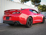 Mach Force-Xp 2-1/2 Inch 409 Stainless Steel Axle-Back Exhaust System Carbon Fiber Chevrolet Camaro SS 16-24 V8-6.2L aFe Power