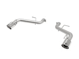 Mach Force-Xp 2-1/2 Inch 409 Stainless Steel Axle-Back Exhaust System Polished Chevrolet Camaro SS 16-24 V8-6.2L aFe Power