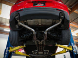 Mach Force-Xp 2-1/2 Inch 409 Stainless Steel Axle-Back Exhaust System Polished Chevrolet Camaro SS 16-24 V8-6.2L aFe Power