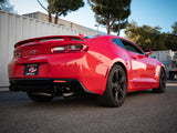 Mach Force-Xp 2-1/2 Inch 409 Stainless Steel Axle-Back Exhaust System Black Tips W/Mufflers Chevrolet Camaro SS 16-24 V8-6.2L aFe Power
