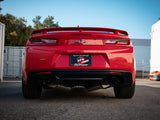 Mach Force-Xp 2-1/2 Inch 409 Stainless Steel Axle-Back Exhaust System Black Tips W/Mufflers Chevrolet Camaro SS 16-24 V8-6.2L aFe Power