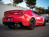 Mach Force-Xp 2-1/2 Inch 409 Stainless Steel Axle-Back Exhaust System Polished No Mufflers Chevrolet Camaro SS 16-24 V8-6.2L aFe Power