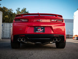 Mach Force-Xp 2-1/2 Inch 409 Stainless Steel Axle-Back Exhaust System Polished No Mufflers Chevrolet Camaro SS 16-24 V8-6.2L aFe Power