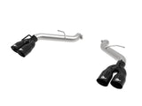 Mach Force-Xp 2-1/2 Inch 409 Stainless Steel Axle-Back Exhaust System Black Tips No Mufflers Chevrolet Camaro SS 16-24 V8-6.2L aFe Power