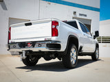Large Bore-HD 5 Inch 409 Stainless Steel Dpf-Back Exhaust System w/Black Tip GM Diesel Trucks 20-23 V8-6.6L (td) L5P aFe Power