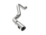 Large Bore-HD 5 Inch 409 Stainless Steel Dpf-Back Exhaust System w/Polished Tip GM Diesel Trucks 20-23 V8-6.6L (td) L5P aFe Power