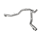 Large Bore-HD 4 Inch 409 Stainless Steel Dpf-Back Exhaust System w/Polished Tip GM Diesel Trucks 20-26 V8-6.6L (td) L5P aFe Power