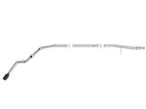 Large Bore-HD 3 Inch 409 Stainless Steel Dpf-Back Exhaust System w/Black Tip GM Trucks 20-22 L6-3.0L (td) LM2 aFe Power