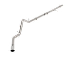 Large Bore-HD 3 Inch 409 Stainless Steel Dpf-Back Exhaust System w/Polished Tip GM Trucks 20-22 L6-3.0L (td) LM2 aFe Power