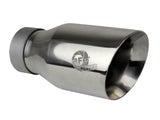 Large Bore-HD 3 Inch 409 Stainless Steel Dpf-Back Exhaust System w/Polished Tip GM Trucks 20-22 L6-3.0L (td) LM2 aFe Power