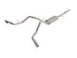 Apollo GT Series 3 Inch Cat-Back Exhaust System w/ Dual Rear-Side Exit Polish Tips GM Trucks 09-18 V6-4.3L/V8-4.8/5.3L aFe Power