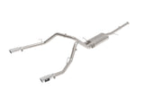 Apollo GT Series 3 Inch Cat-Back Exhaust System w/ Dual Rear Exit w/ Polish Tips GM Trucks 09-18 V6-4.3L/V8-4.8/5.3L aFe Power