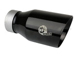 Large Bore-HD 3 Inch 409 Stainless Steel Dpf-Back Exhaust System w/ Black Tip GM Trucks 23-26 L6-3.0L (td) LZ0 aFe Power