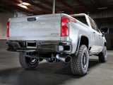 Large Bore-HD 5 Inch 409 Stainless Steel Dpf-Back Exhaust System w/Black Tip GM Diesel Trucks 24-26 V8-6.6L (td) L5P aFe Power
