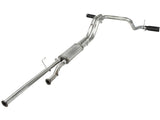 Mach Force-Xp 2-1/2 Inch to 3 Inch 409 Stainless Steel Cat-Back Exhaust w/ Black Tip Toyota Tundra 10-21 V8-5.7L aFe Power
