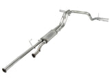 Mach Force-Xp 2-1/2 Inch to 3 Inch 409 Stainless Steel Cat-Back Exhaust w/Polish Tip Toyota Tundra 10-21 V8-5.7L aFe Power