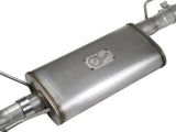 Mach Force-Xp 2-1/2 Inch 409 Stainless Steel Cat-Back Exhaust System w/Black Tip Toyota Tacoma 13-15 V6-4.0L aFe Power