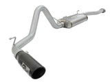 Mach Force-Xp 2-1/2 Inch 409 Stainless Steel Cat-Back Exhaust System w/Black Tip Toyota Tacoma 13-15 L4-2.7L aFe Power