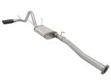 Mach Force-Xp 2-1/2 Inch 409 Stainless Steel Cat-Back Exhaust System w/Black Tip Toyota Tacoma 13-15 L4-2.7L aFe Power