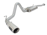 Mach Force-Xp 2-1/2 Inch 409 Stainless Steel Cat-Back Exhaust System w/Polished Tip Toyota Tacoma 13-15 L4-2.7L aFe Power