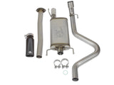 Mach Force-Xp 2-1/2 Inch 409 Stainless Steel Cat-Back Exhaust System w/Black Tip Toyota Tacoma 05-12 L4-2.7L aFe Power