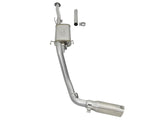 Mach Force-Xp 2-1/2 Inch 409 Stainless Steel Cat-Back Exhaust System w/Polished Tip Toyota Tacoma 05-12 L4-2.7L aFe Power