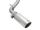 Mach Force-Xp 2-1/2 Inch 409 Stainless Steel Cat-Back Exhaust System w/Polished Tip Toyota Tacoma 05-12 L4-2.7L aFe Power
