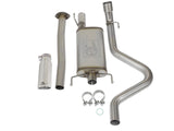 Mach Force-Xp 2-1/2 Inch 409 Stainless Steel Cat-Back Exhaust System w/Polished Tip Toyota Tacoma 05-12 L4-2.7L aFe Power