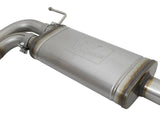 Rebel Series 3 Inch Cat-Back Exhaust System w/ Dual Mid-Side Exit Black Tips Toyota Tacoma 16-23 V6-3.5L aFe Power