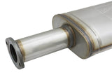 Rebel Series 3 Inch Cat-Back Exhaust System w/ Dual Mid-Side Exit Black Tips Toyota Tacoma 16-23 V6-3.5L aFe Power