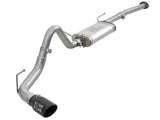 Mach Force-Xp 2-1/2 Inch 304 Stainless Steel Cat-Back Exhaust w/Black Tips Toyota Tacoma 16-23 L4-2.7L/V6-3.5L aFe Power