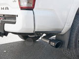 Mach Force-Xp 2-1/2 Inch 304 Stainless Steel Cat-Back Exhaust w/Black Tips Toyota Tacoma 16-23 L4-2.7L/V6-3.5L aFe Power
