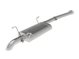 Rock Basher 2-1/2 Inch 409 Stainless Steel Cat-Back Hi-Tuck Exhaust System Toyota Tacoma 16-23 L4-2.7L/V6-3.5L aFe Power