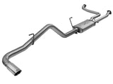 Mach Force-Xp 2-1/2 Inch to 3 Inch 409 Stainless Steel Cat-Back Exhaust System Nissan Frontier 05-19 V6-4.0L aFe Power