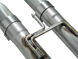 Mach Force-Xp 2-1/2 Inch to 3 Inch 409 Stainless Steel Cat-Back Exhaust w/ Black Tip Nissan Titan 04-15 V8-5.6L aFe Power