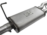 Mach Force-Xp 3 Inch 409 Stainless Steel Cat-Back Hi-Tuck Exhaust System Nissan Frontier 05-19 V6-4.0L aFe Power