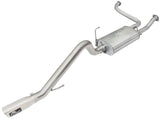 Mach Force-Xp 3 Inch 409 Stainless Steel Cat-Back Exhaust System w/Polished Tip Nissan Xterra 05-15 V6-4.0L aFe Power