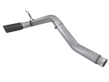 Large Bore-HD 5 Inch Dpf-Back Stainless Steel Exhaust System w/Black Tip Nissan Titan Xd 16-19 V8-5.0L (td) aFe Power