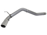 Large Bore-HD 5 Inch Dpf-Back Stainless Steel Exhaust System w/Polished Tip Nissan Titan Xd 16-19 V8-5.0L (td) aFe Power