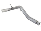 Large Bore-HD 5 Inch Dpf-Back Stainless Steel Exhaust System w/Polished Tip Nissan Titan Xd 16-19 V8-5.0L (td) aFe Power