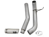 Large Bore-HD 5 Inch Dpf-Back Stainless Steel Exhaust System w/Polished Tip Nissan Titan Xd 16-19 V8-5.0L (td) aFe Power