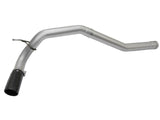 Large Bore-HD 4 Inch Dpf-Back Stainless Steel Exhaust System w/Black Tip Nissan Titan Xd 16-19 V8-5.0L (td) aFe Power