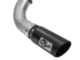 Large Bore-HD 4 Inch Dpf-Back Stainless Steel Exhaust System w/Black Tip Nissan Titan Xd 16-19 V8-5.0L (td) aFe Power