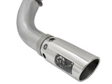 Large Bore-HD 4 Inch Dpf-Back Stainless Steel Exhaust System w/Polished Tip Nissan Titan Xd 16-19 V8-5.0L (td) aFe Power