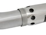 Large Bore-HD 4 Inch Dpf-Back Stainless Steel Exhaust System w/Polished Tip Nissan Titan Xd 16-19 V8-5.0L (td) aFe Power
